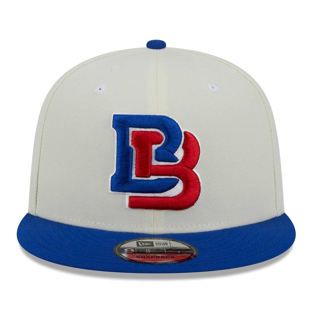 Buffalo Bills New Era City Originals 9FIFTY Snapback Hat Cream/Royal - NFL