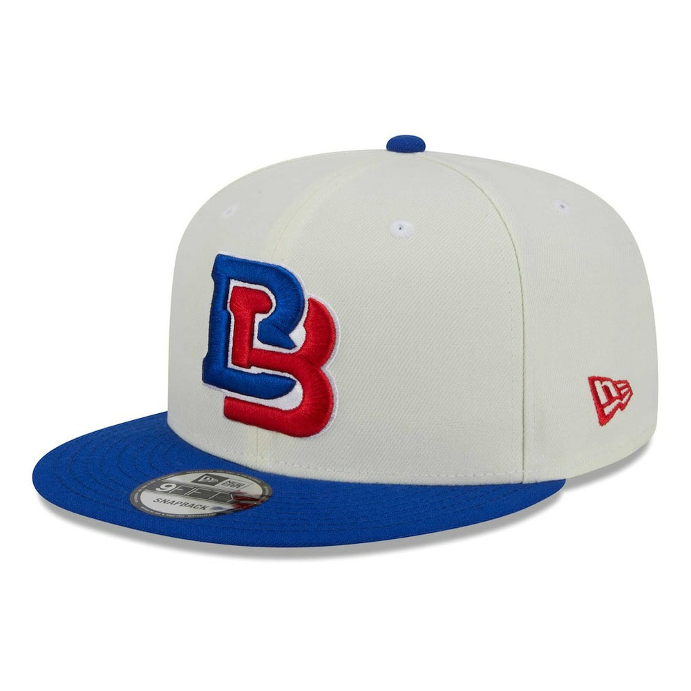 Buffalo Bills New Era City Originals 9FIFTY Snapback Hat Cream/Royal - NFL