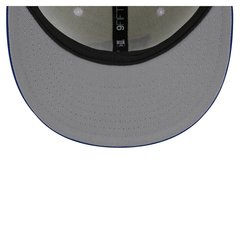 Buffalo Bills New Era City Originals 9FIFTY Snapback Hat Cream/Royal - NFL