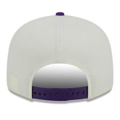 Minnesota Vikings New Era City Originals 9FIFTY Snapback Hat Cream/Purple - NFL