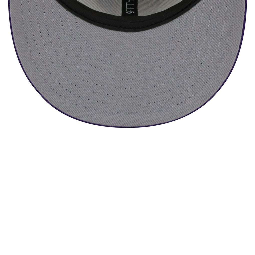 Minnesota Vikings New Era City Originals 9FIFTY Snapback Hat Cream/Purple - NFL