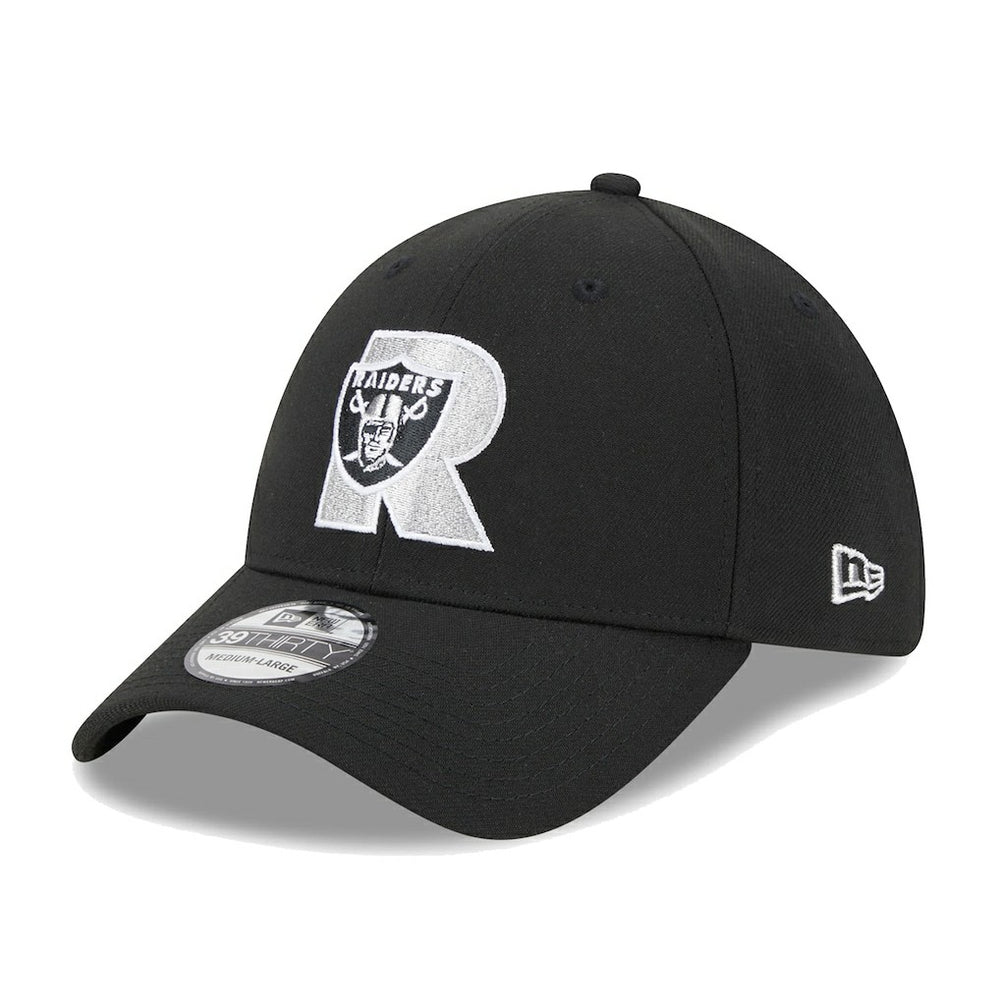 Las Vegas Raiders New Era City Originals 39THIRTY Flex Hat Black - NFL