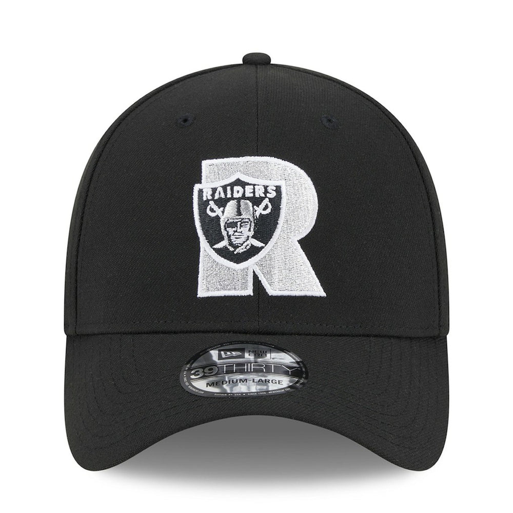 Las Vegas Raiders New Era City Originals 39THIRTY Flex Hat Black - NFL