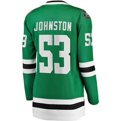Wyatt Johnston Dallas Stars Fanatics Women's Home Breakaway Player Jersey - Kelly Green | NHL Jerseys