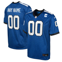Indianapolis Colts Youth Indiana Nights Alternate Custom Game Jersey Blue - Nike