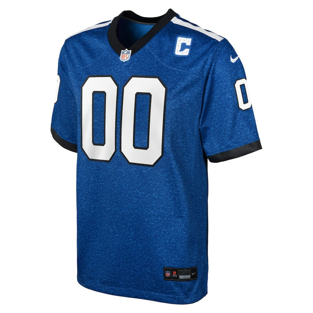 Indianapolis Colts Youth Indiana Nights Alternate Custom Game Jersey Blue - Nike