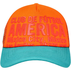 Club America Club Gold Adjustable Hat - Orange