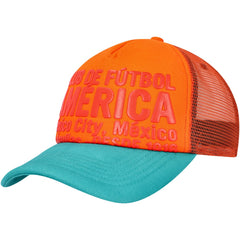 Club America Club Gold Adjustable Hat - Orange