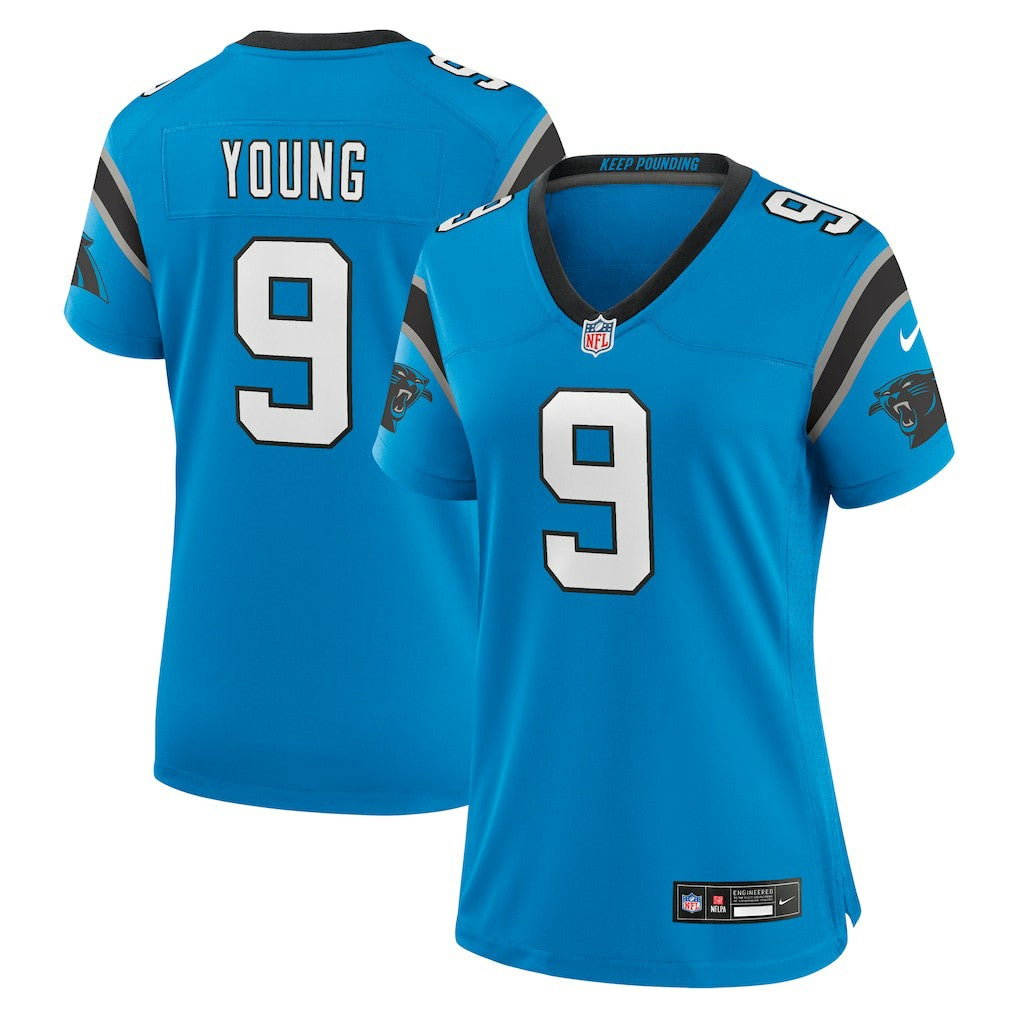 Bryce Young Carolina Panthers Women's Player Jersey - Blue | NFL Jerseys