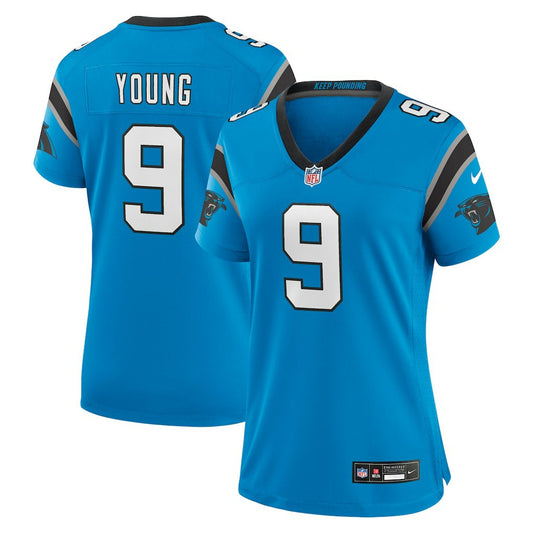 Bryce Young Carolina Panthers Women's Player Jersey - Blue | NFL Jerseys