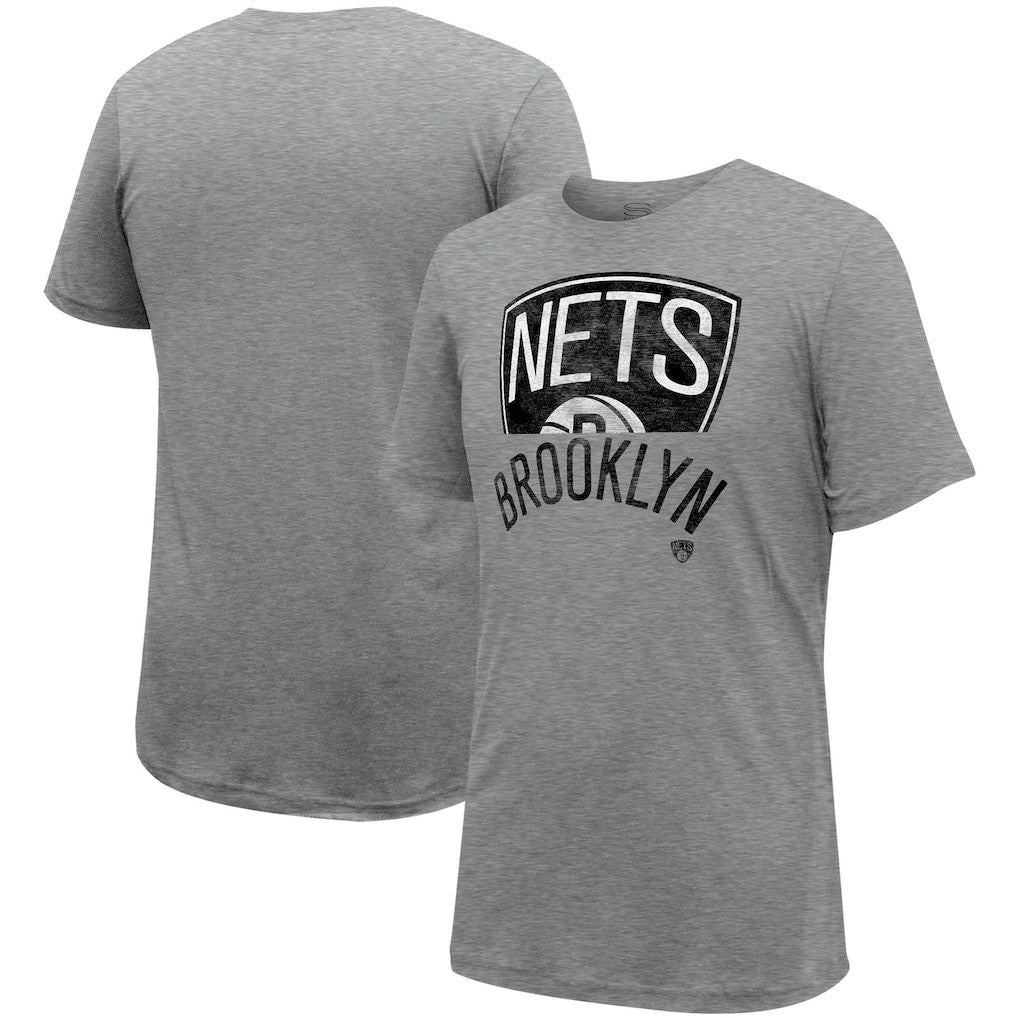 NBA - Brooklyn Nets Stadium Essentials Unisex Hometown T-Shirt - Heather Gray