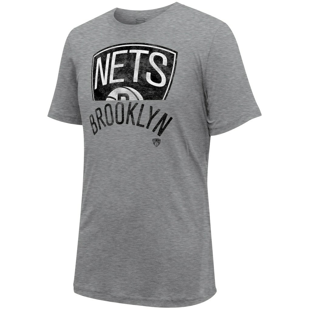 NBA - Brooklyn Nets Stadium Essentials Unisex Hometown T-Shirt - Heather Gray