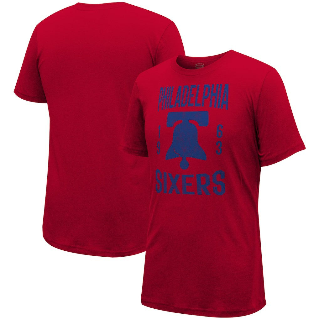NBA - Philadelphia 76ers Stadium Essentials Unisex City Year T-Shirt - Red