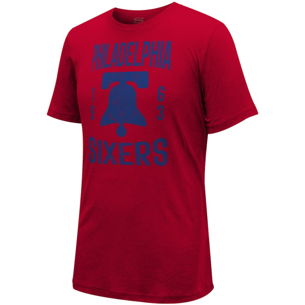 NBA - Philadelphia 76ers Stadium Essentials Unisex City Year T-Shirt - Red