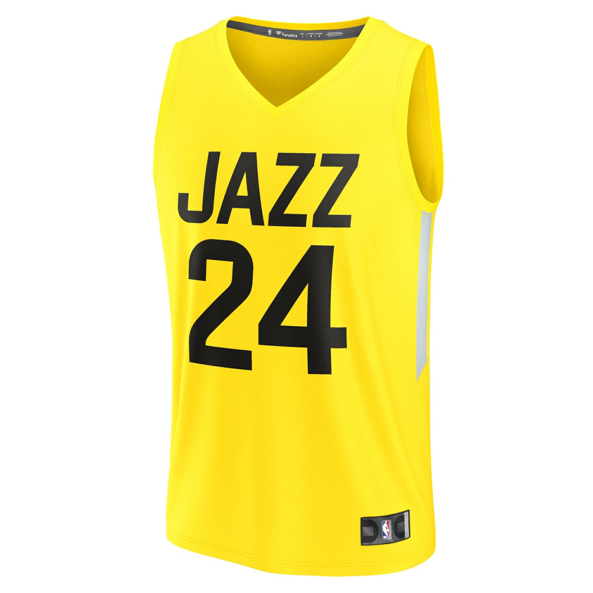 Walker Kessler Utah Jazz Youth Fast Break Player Jersey - Icon Edition - Yellow | NBA Jerseys