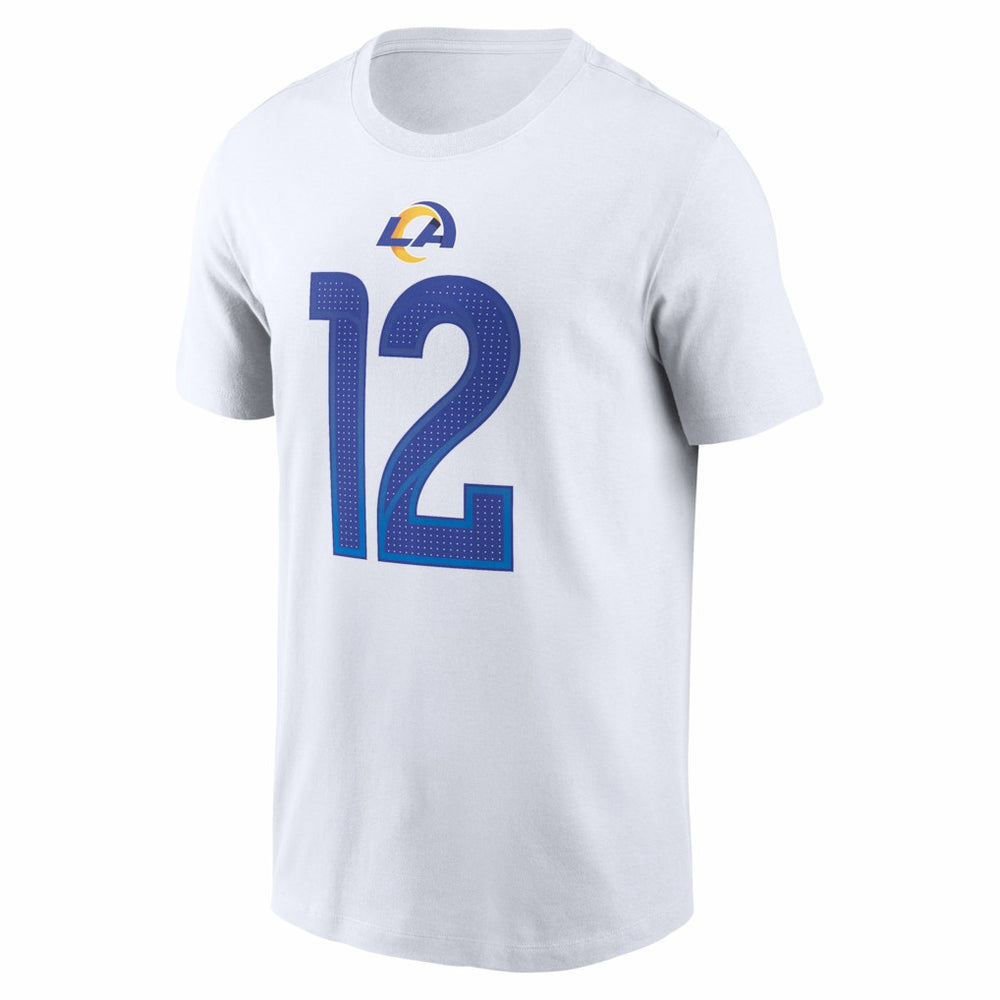 Puka Nacua Los Angeles Rams Player Name & Number T-Shirt White - Nike