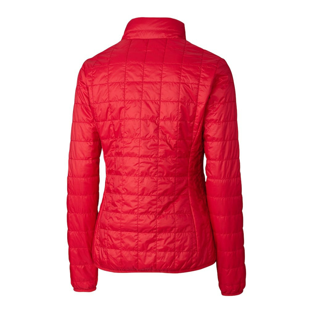 Atlanta Falcons Cutter & Buck Women's Helmet Logo Rainier PrimaLoft Eco Insulated Full-Zip Puffer Jacket Red - NFL