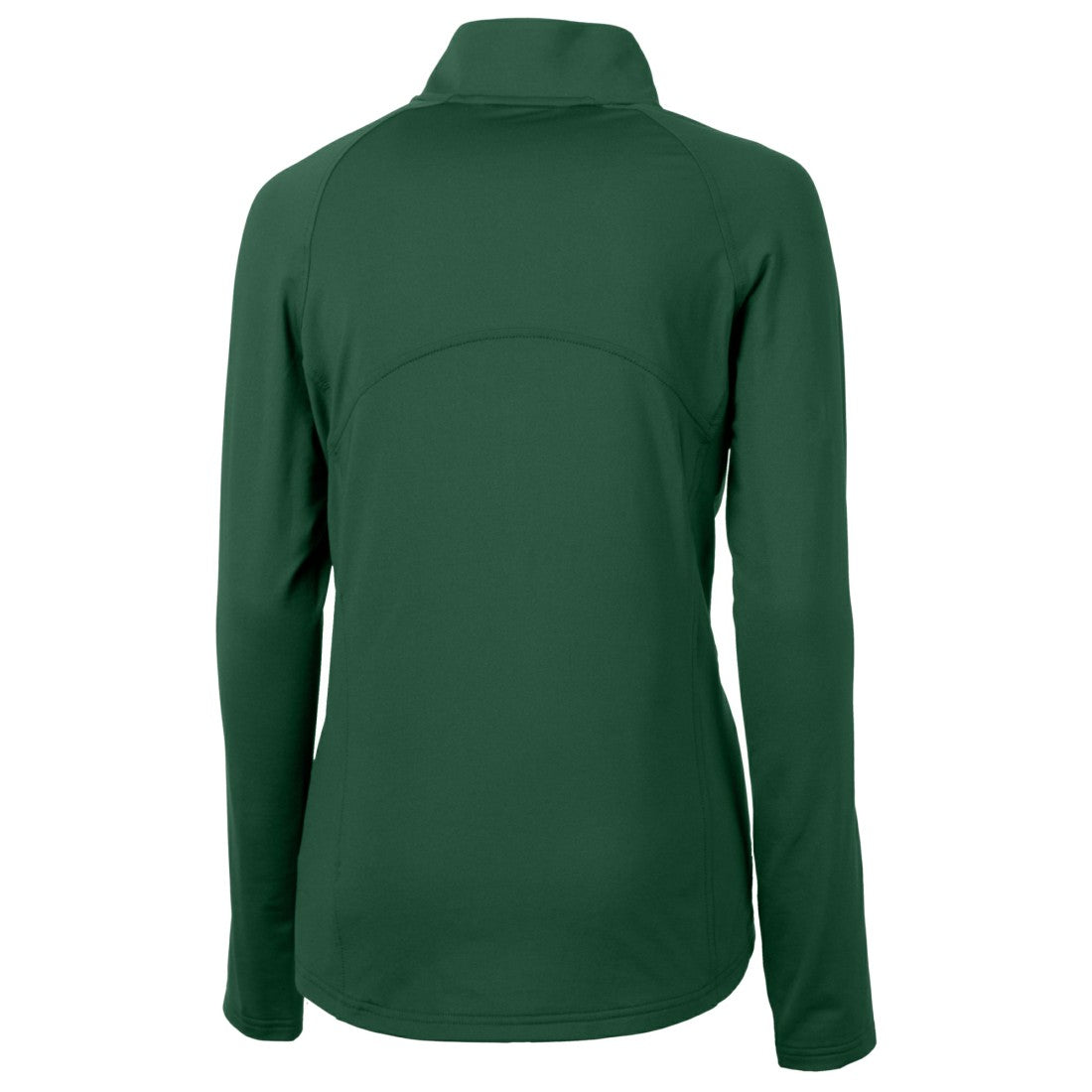 Green Bay Packers Cutter & Buck Women's Helmet Logo Adapt Eco Knit Stretch Recycled Half-Zip Pullover Top Green - NFL