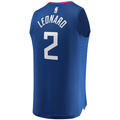 Kawhi Leonard LA Clippers Youth Fast Break Player Jersey - Icon Edition - Royal | NBA Jerseys