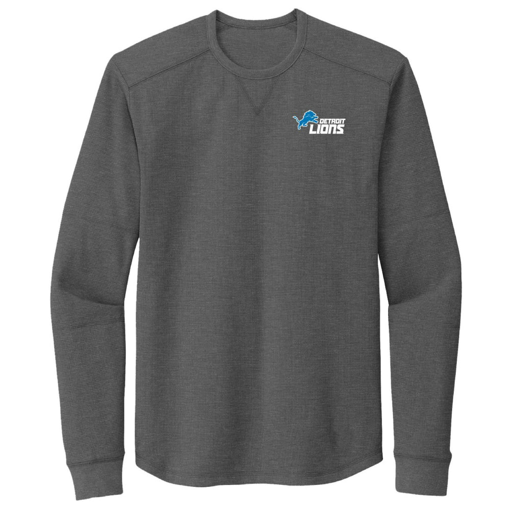 Detroit Lions Dunbrooke Cavalier Thermal Long Sleeve T-Shirt Heather Gray - NFL