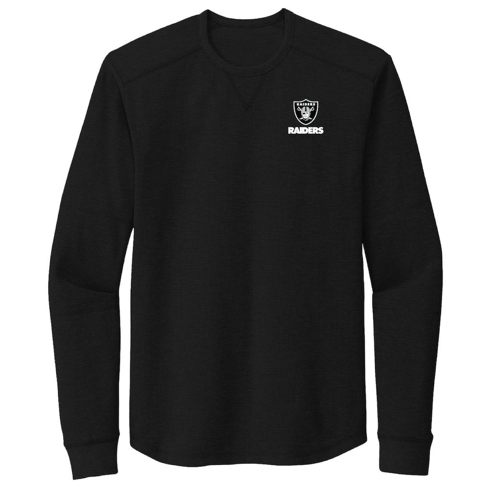 Las Vegas Raiders Dunbrooke Cavalier Thermal Long Sleeve T-Shirt Black - NFL