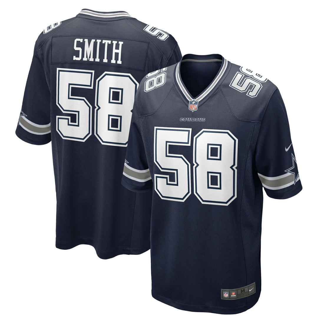 Mazi Smith Dallas Cowboys Game Jersey Navy - Nike