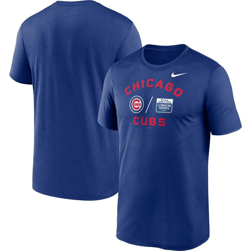 Chicago Cubs Nike 2023 MLB World Tour: London Series Legend Performance T-Shirt for sale
