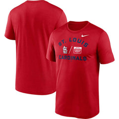 St. Louis Cardinals Nike 2023 MLB World Tour: London Series Legend Performance T-Shirt Lifestyle