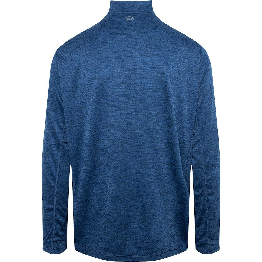 Dallas Cowboys Vineyard Vines Star Sankaty Quarter-Zip Jacket Navy - NFL