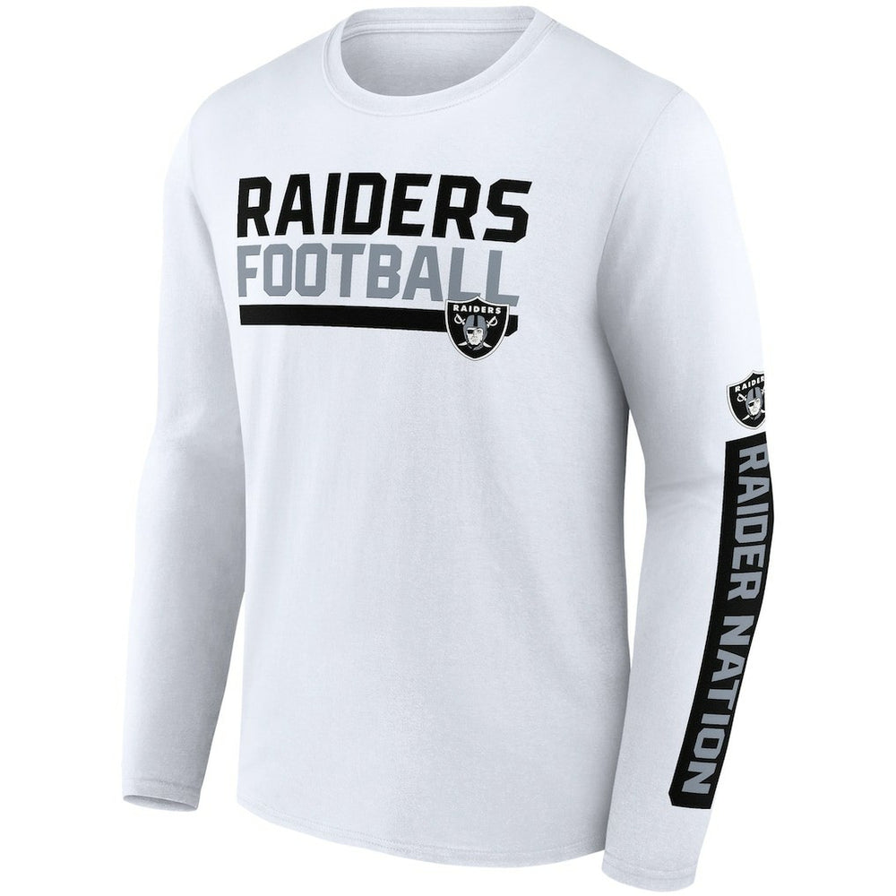 Las Vegas Raiders Two-Pack 2023 Schedule T-Shirt Combo Set Black/White - Fanatics