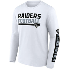 Las Vegas Raiders Two-Pack 2023 Schedule T-Shirt Combo Set Black/White - Fanatics