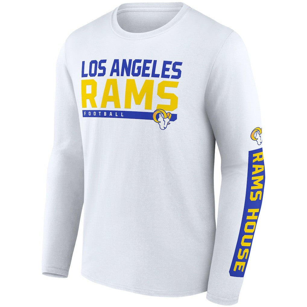 Los Angeles Rams Two-Pack 2023 Schedule T-Shirt Combo Set Royal/White - Fanatics