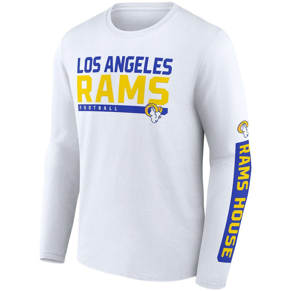 Los Angeles Rams Two-Pack 2023 Schedule T-Shirt Combo Set Royal/White - Fanatics