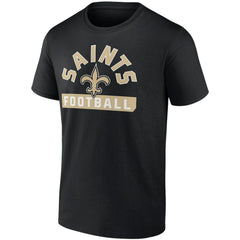 New Orleans Saints Two-Pack 2023 Schedule T-Shirt Combo Set Black/White - Fanatics