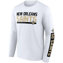 New Orleans Saints Two-Pack 2023 Schedule T-Shirt Combo Set Black/White - Fanatics