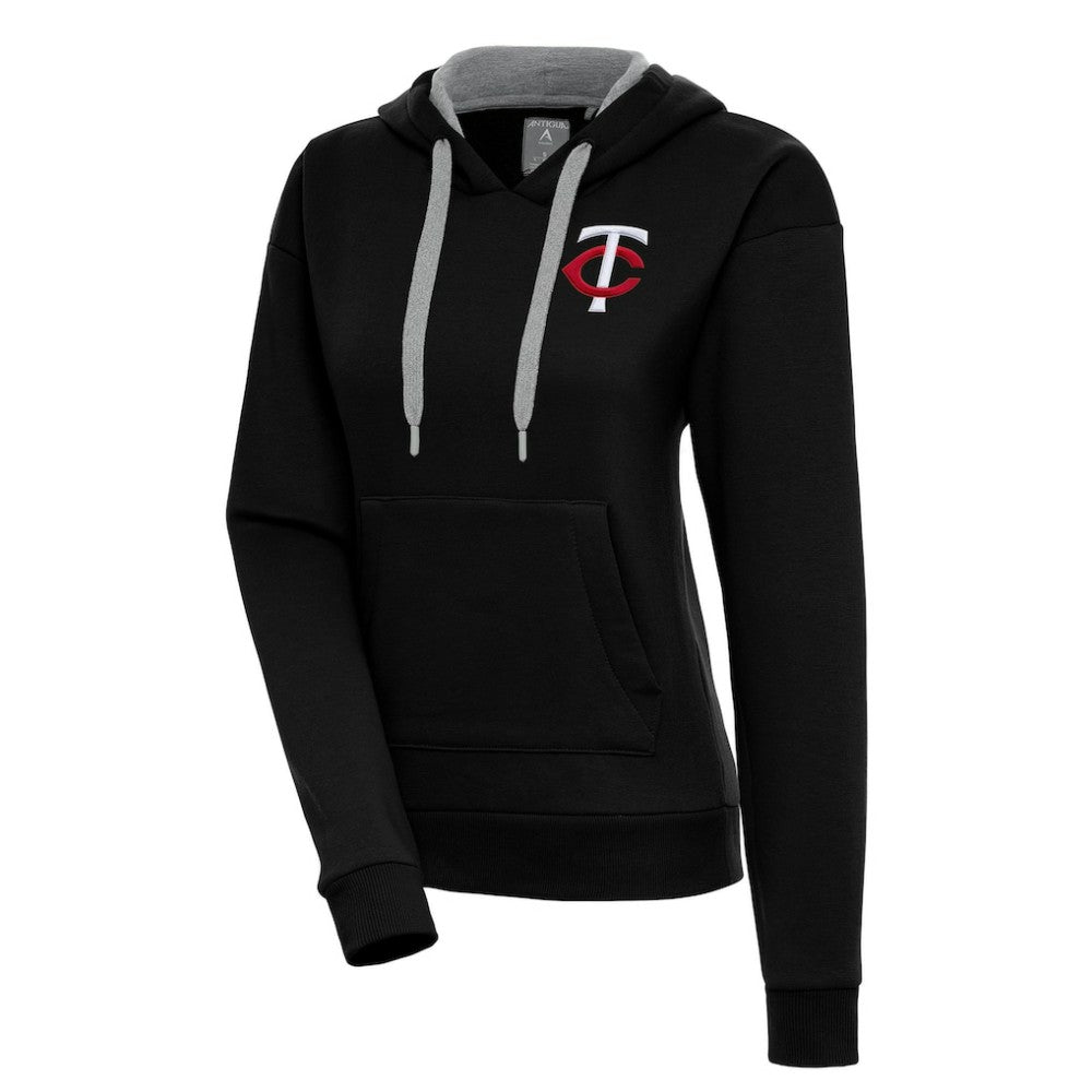 Minnesota Twins Antigua Women's Victory Pullover Hoodie Clearance