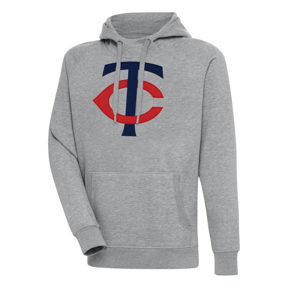 Minnesota Twins Antigua Victory Pullover Hoodie Lifestyle
