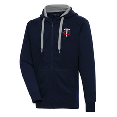 Minnesota Twins Antigua Victory Full-Zip Hoodie On Sale