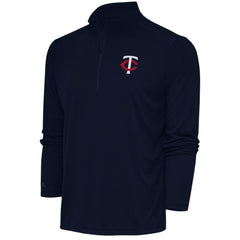 Minnesota Twins Antigua Tribute Quarter-Zip Pullover Top Clearance