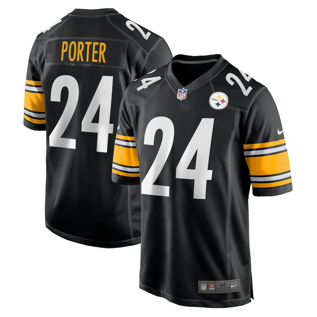 Joey Porter Jr. Pittsburgh Steelers Game Jersey Black - Nike