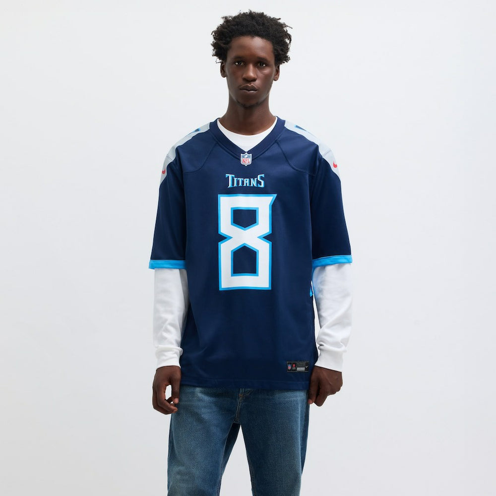 Will Levis Tennessee Titans Game Jersey Navy - Nike