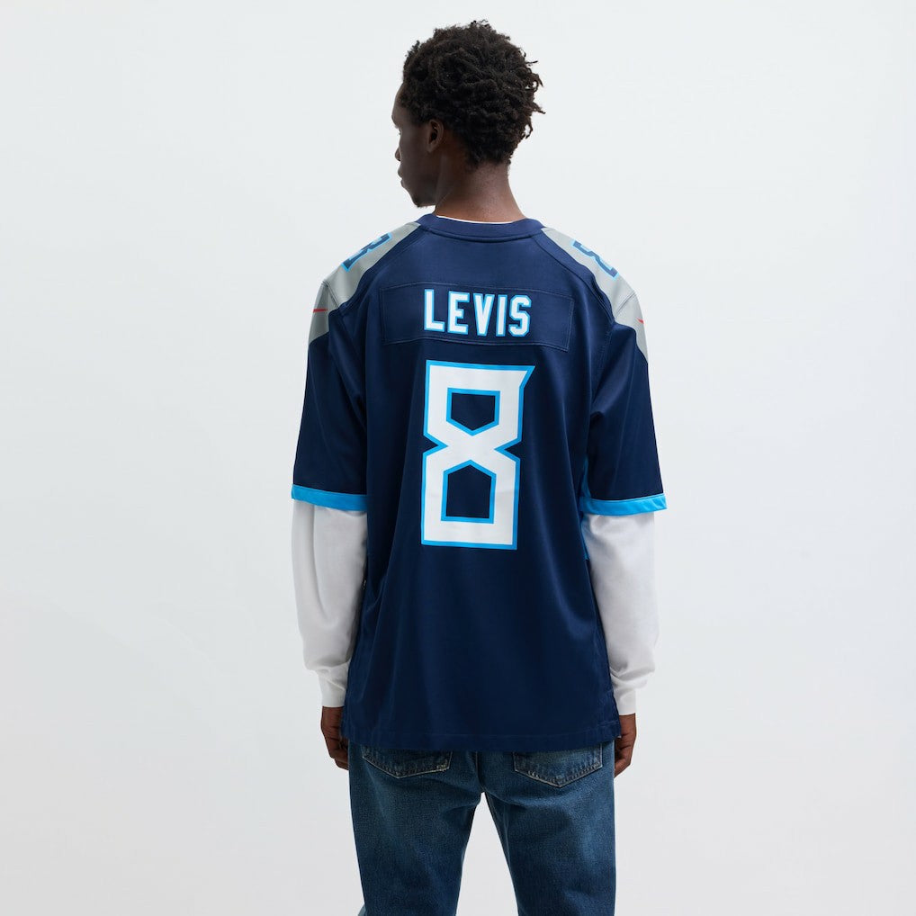Will Levis Tennessee Titans Game Jersey Navy - Nike