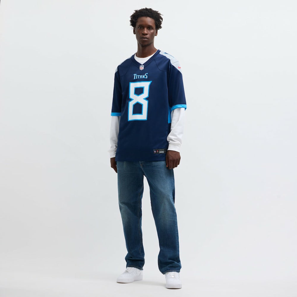 Will Levis Tennessee Titans Game Jersey Navy - Nike