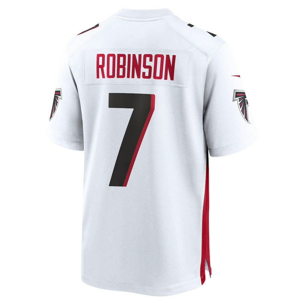 Bijan Robinson Atlanta Falcons Game Jersey - White | NFL Jerseys