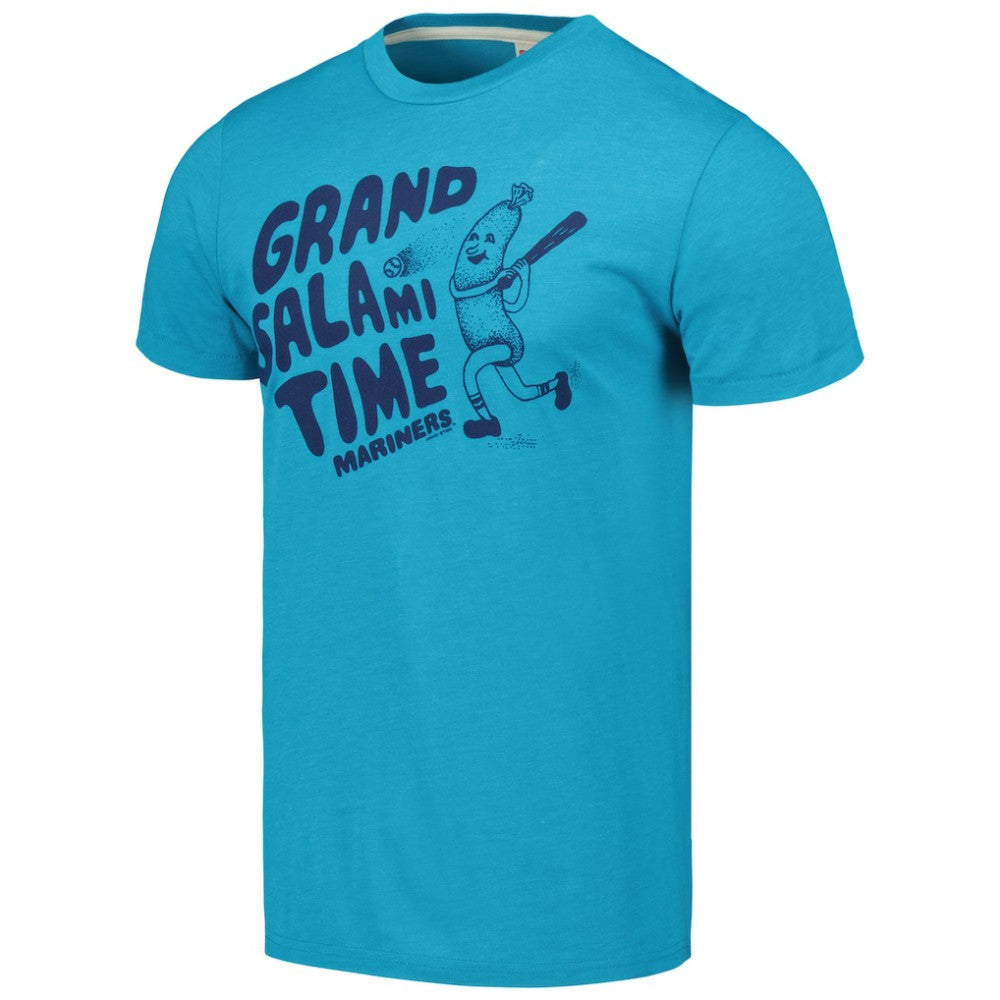 Seattle Mariners Homage Grand Salami Time Hyper Local Tri-Blend T-Shirt Lifestyle
