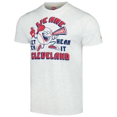 Cleveland Guardians Homage Doodle Collection We Are Cleveland Tri-Blend T-Shirt Lifestyle