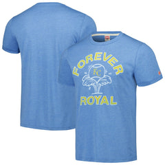 Kansas City Royals Homage Doodle Collection Forever Royal Tri-Blend T-Shirt discount