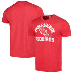 St. Louis Cardinals Homage Doodle Collection The Runnin' Redbirds Tri-Blend T-Shirt On Sale