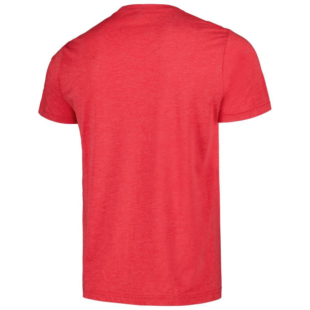 St. Louis Cardinals Homage Doodle Collection The Runnin' Redbirds Tri-Blend T-Shirt On Sale