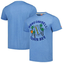 Tampa Bay Rays Homage Doodle Collection More Cowbell Tri-Blend T-Shirt Clearance